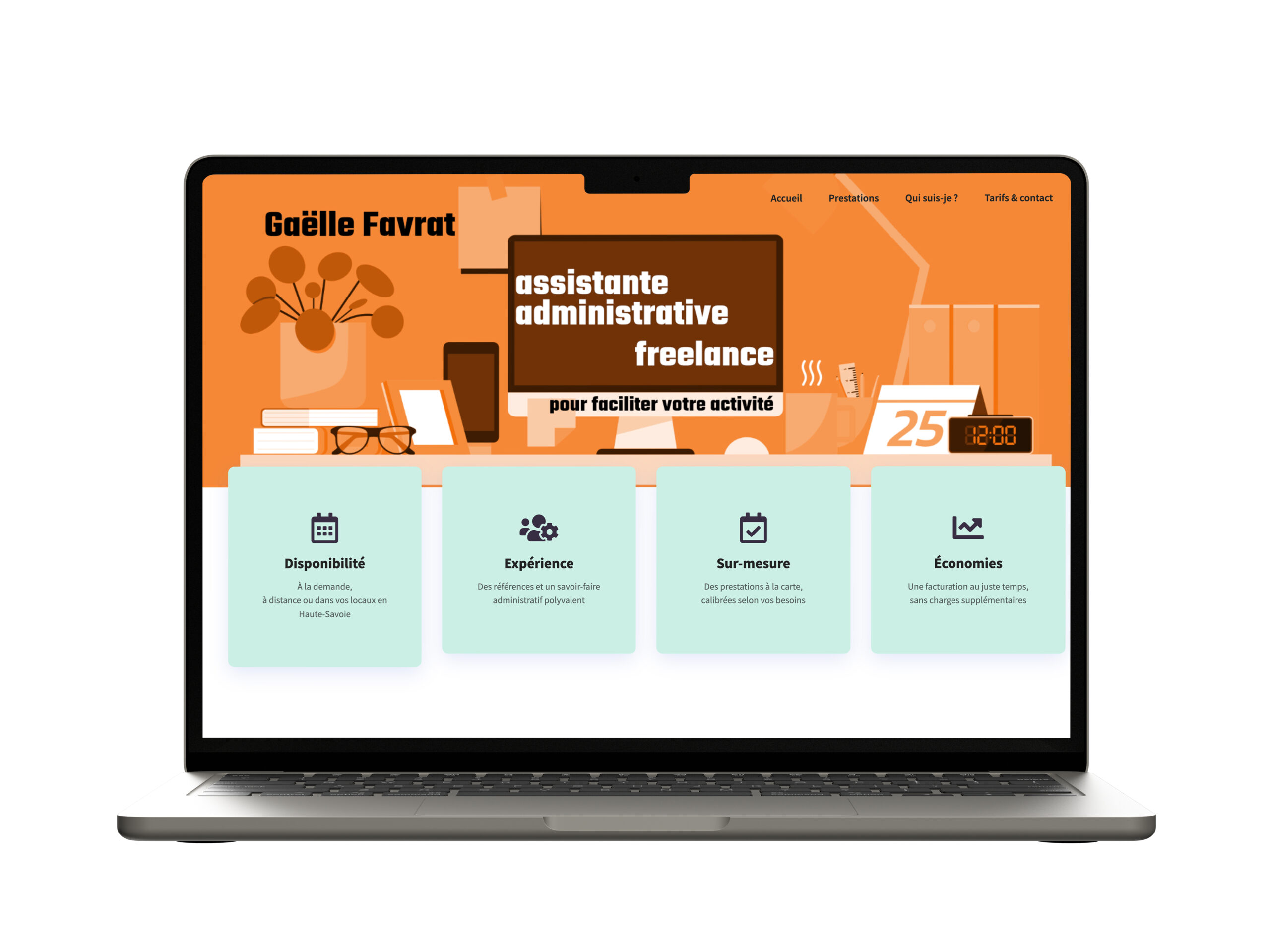 Site web "landing page"